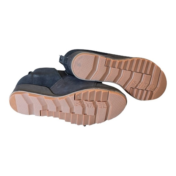 Sorel Evie Bootie Pull-On Ankle Boots in Black NIB - Picture 9 of 10